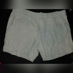 Banana Republic Textured Off-White Shorts